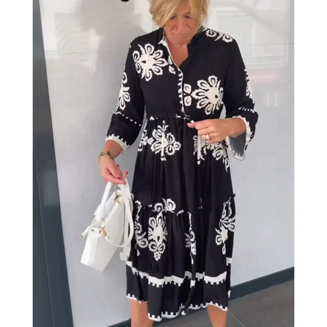 Bella's Floral Elegance Dress