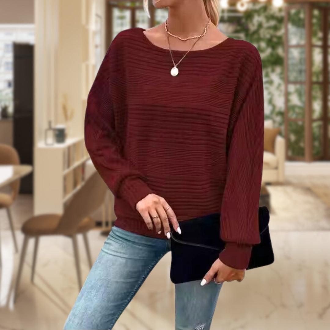 Elena™ - Premium Knit Relaxed Fit Sweater