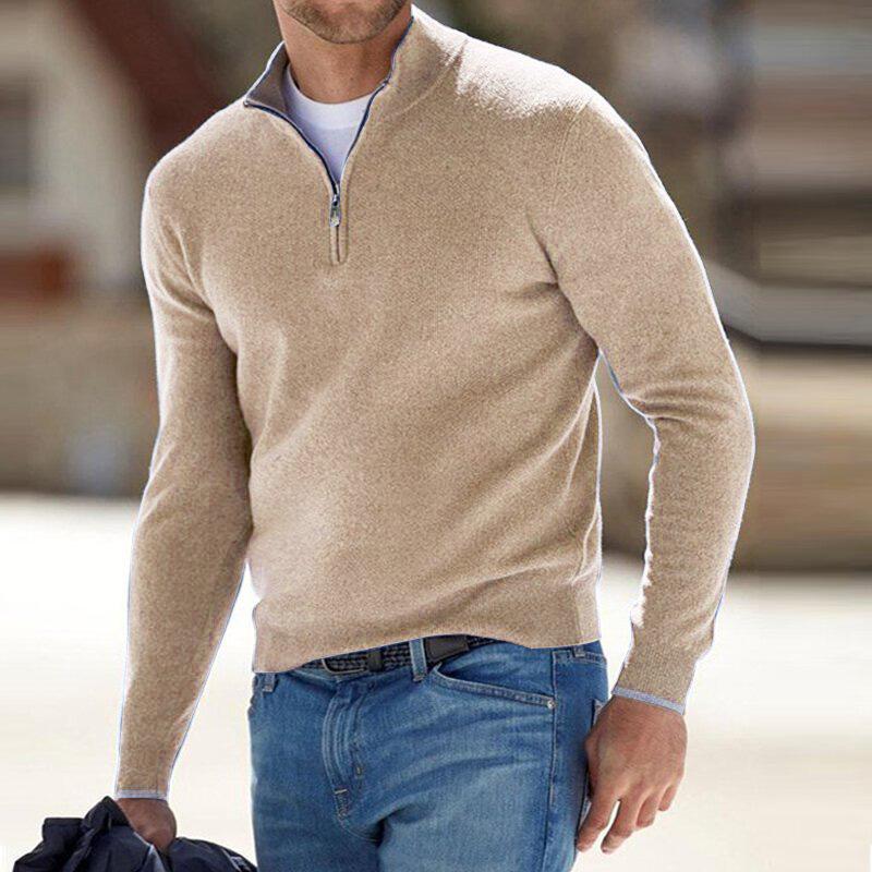 Logan™ | Premium Men's Half-Zip Sweater