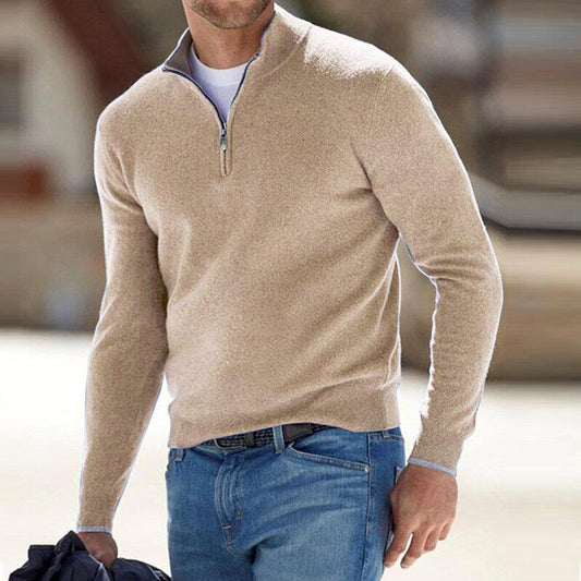 Logan™ | Premium Men's Half-Zip Sweater