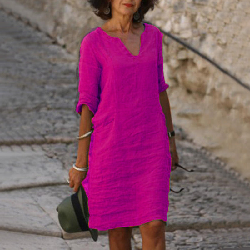 Chloe's™ Graceful Minimalist Dress