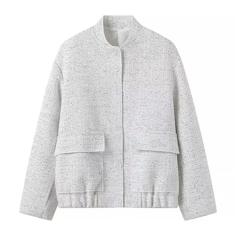 Eva | Jacket with Beaded Trim