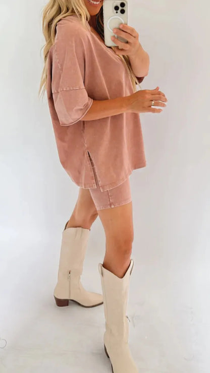 Sunset Mineral-Washed Relaxation Set