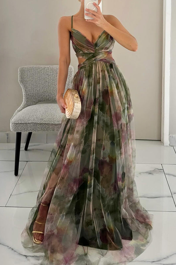 Florence – Enchanted Garden Maxi Dress