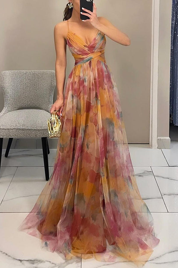 Florence – Enchanted Garden Maxi Dress