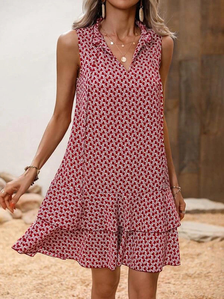 Ava™ - Elegant Sleeveless Dress with Tummy Control