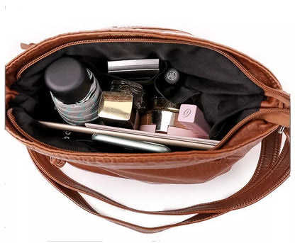 Freya - Elegant Leather Shoulder Bag