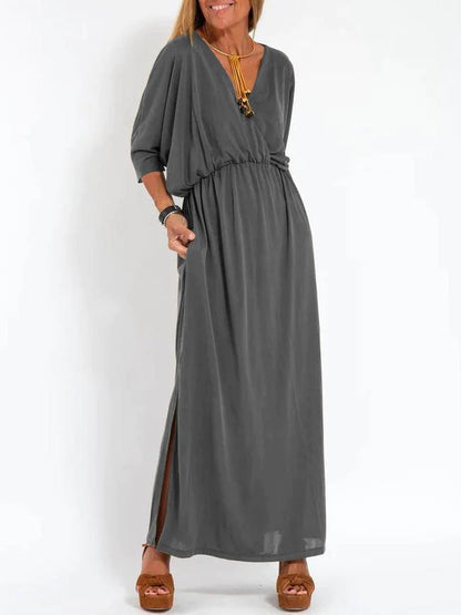 Timeless Elegance: Global Allure Maxi Dress