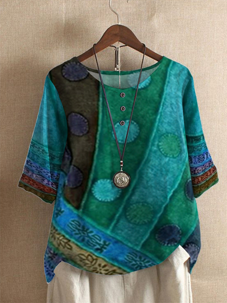 Mirella™ Enchanted Floral Blouse