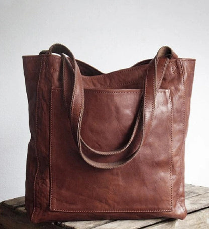 Elysia - Timeless Leather Tote Bag