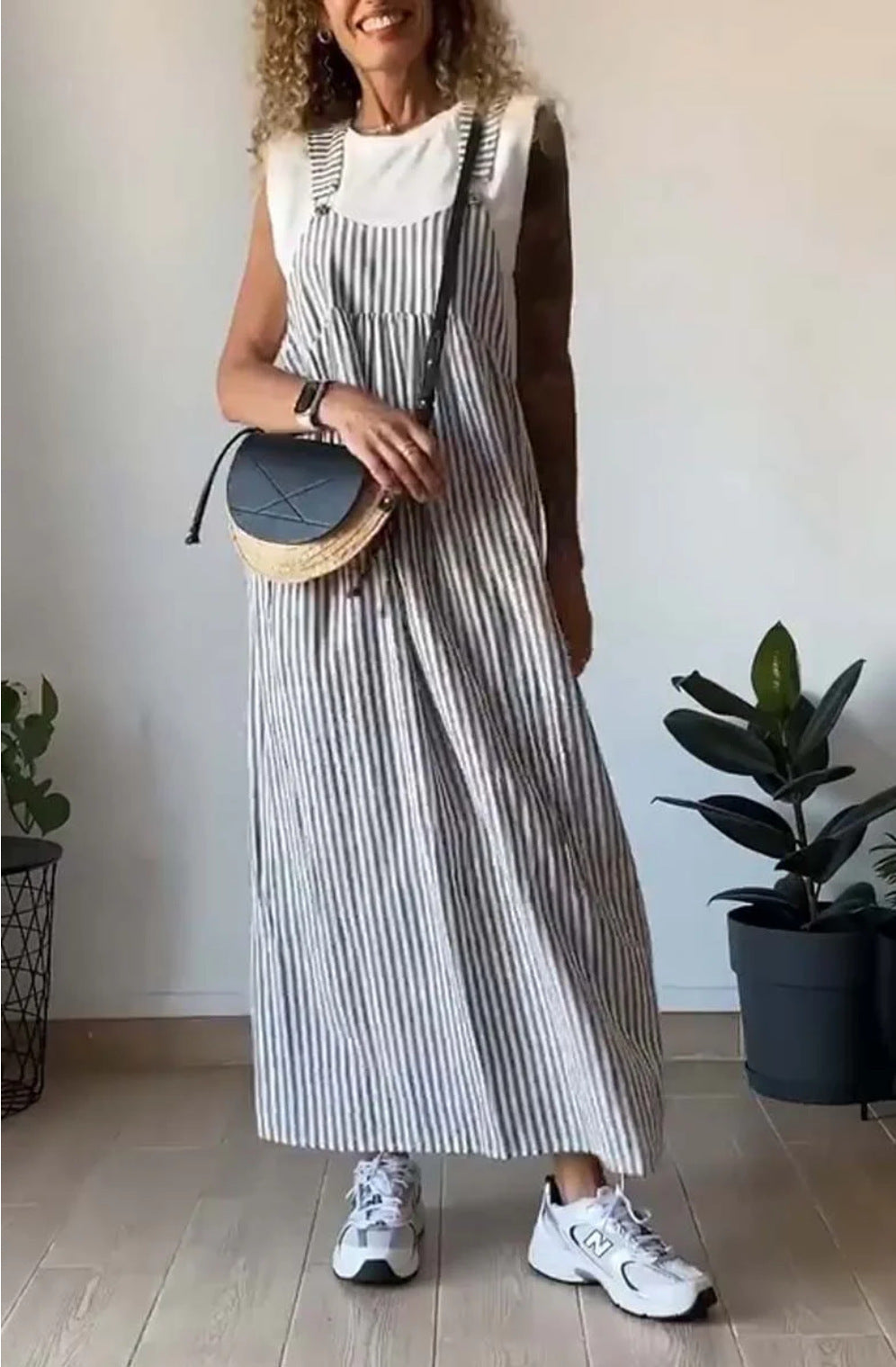 Ella™ - Easygoing Striped Dress