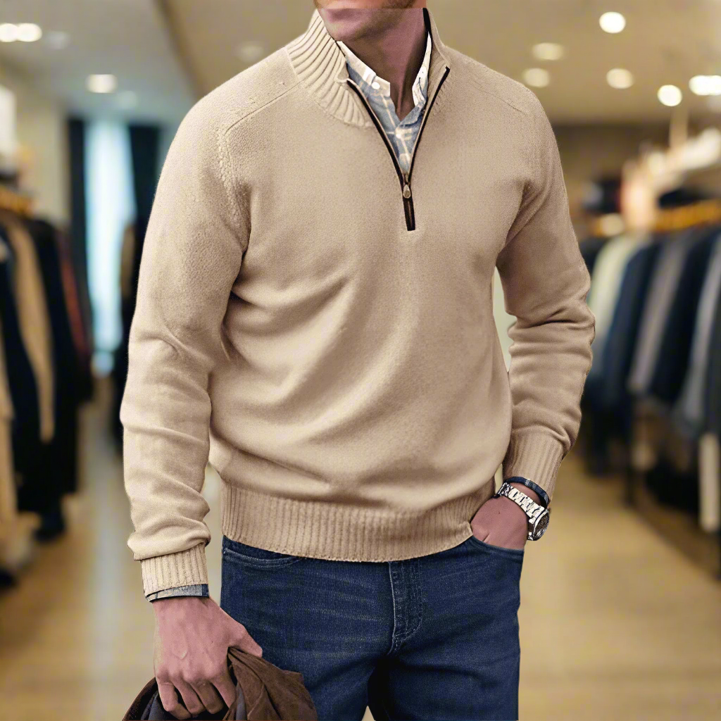 Vincent™ | Chic Zip-Up Pullover