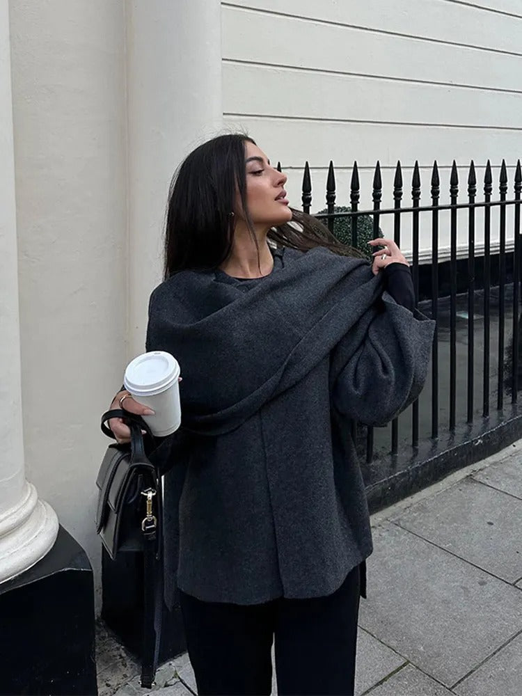 Aeris™ Cloudscape Wool Wrap