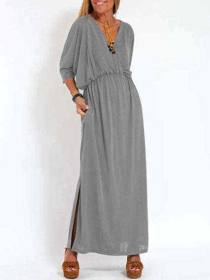 Timeless Elegance: Global Allure Maxi Dress