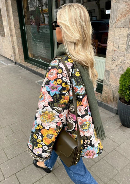 Luna | Retro Floral Jacket
