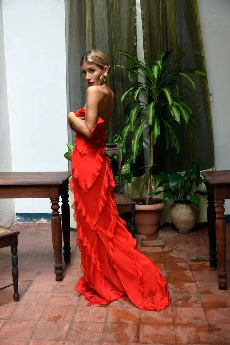 Ruffled Dress by Mara