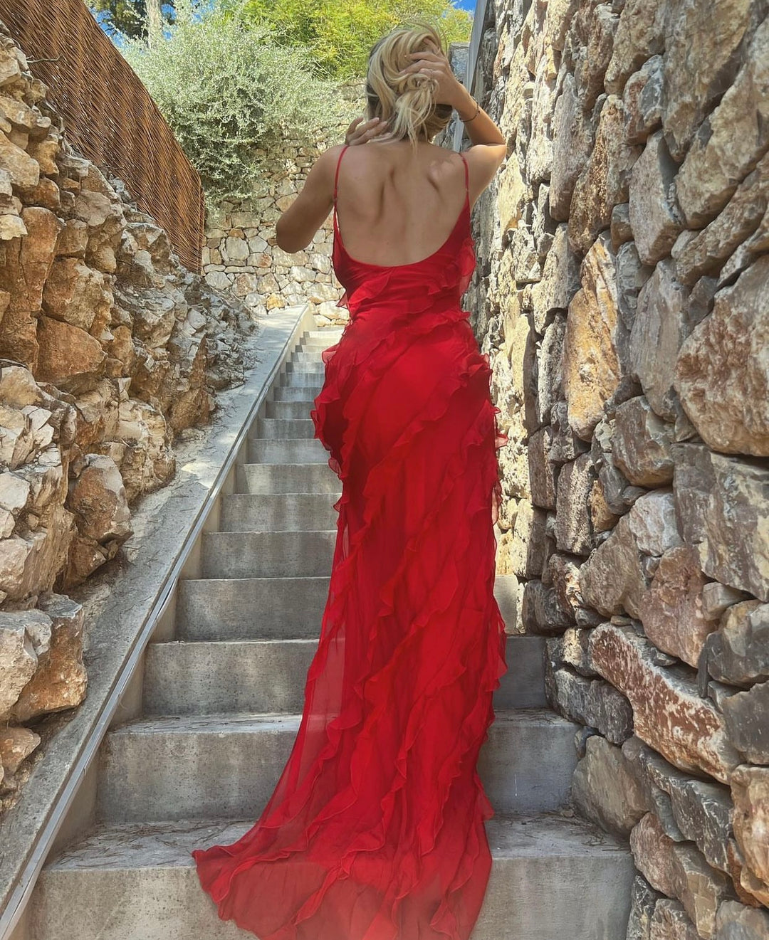 Ruffled Dress by Mara