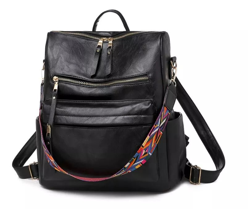Savannah | Stylish Leather Backpack for Contemporary Women