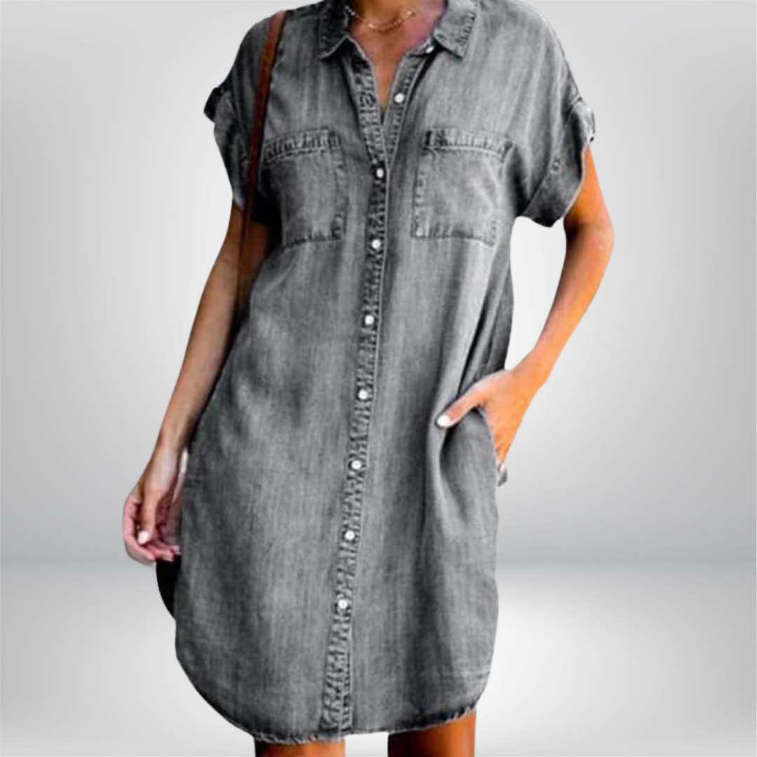 Cori - Casual Denim Dress