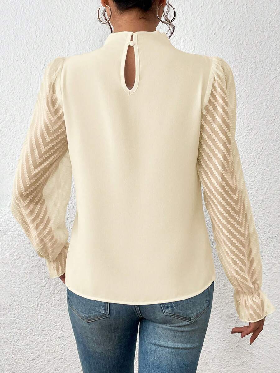Amelia's Charm - Lace Sleeve Top