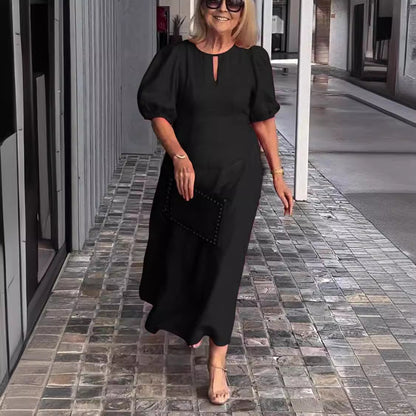 Chic Midi Dress with Elegant Essence