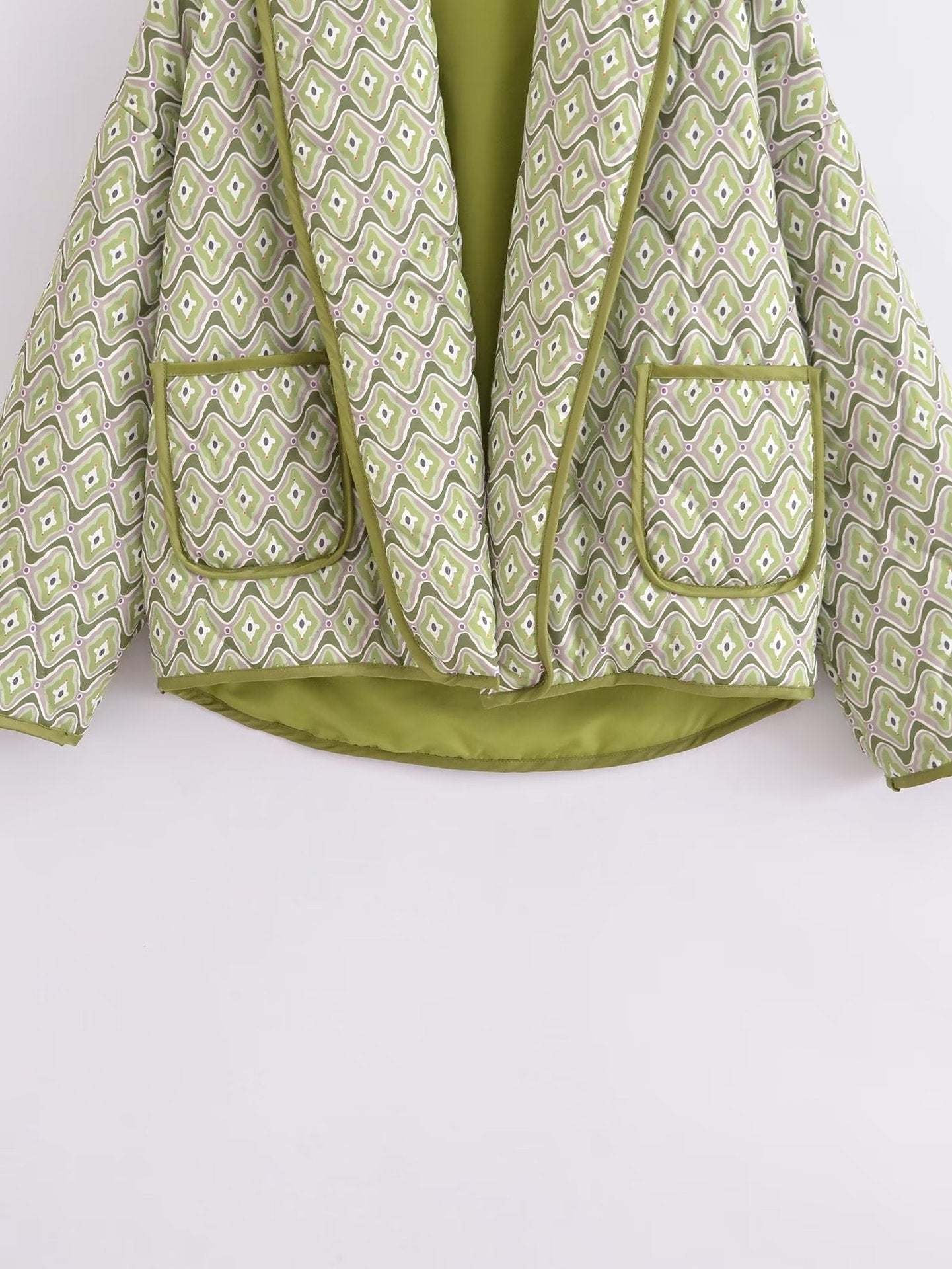 Maya | Quilted Wrap Coat