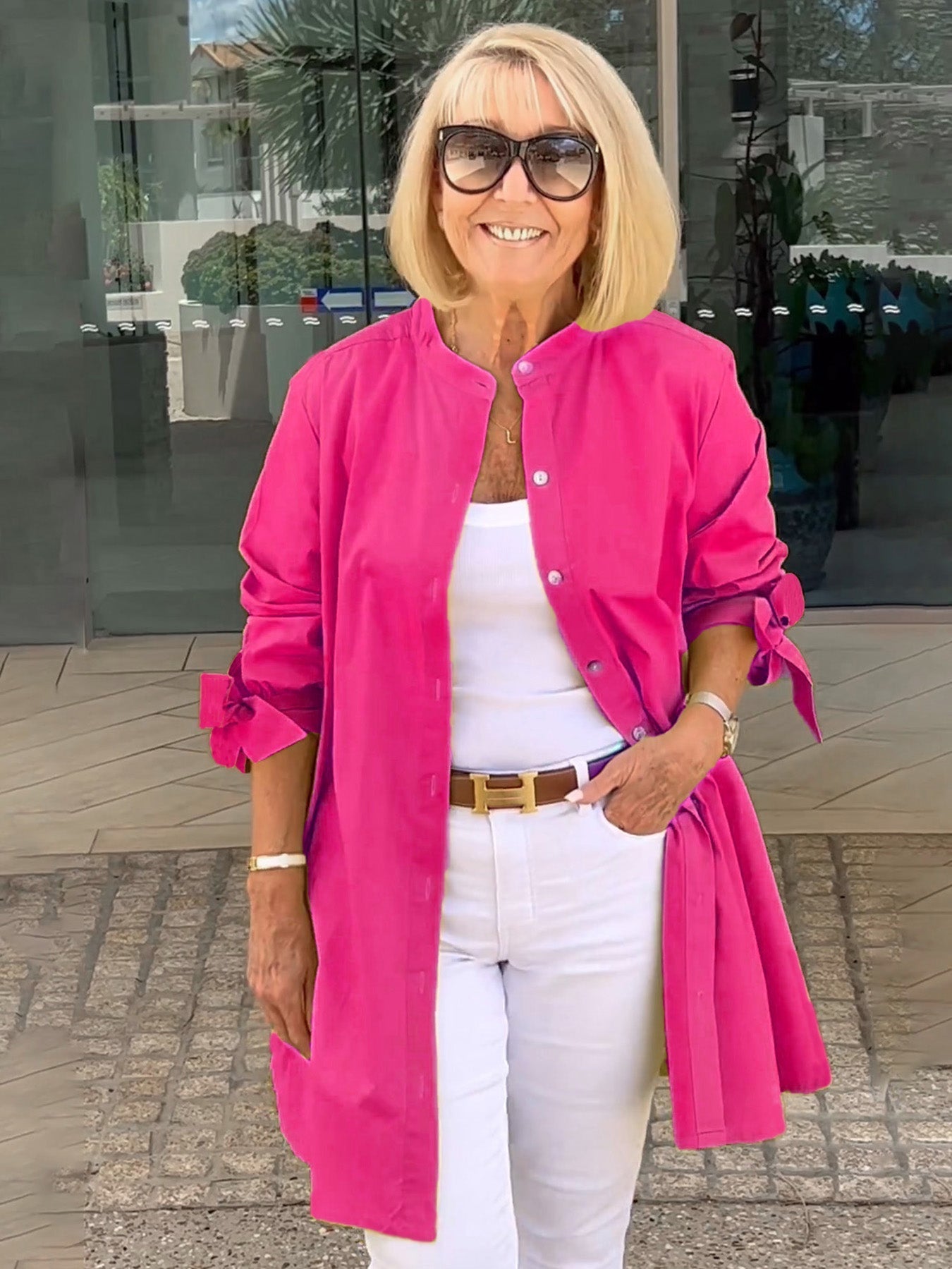 Lucia™ - Classic Button-Up Tunic