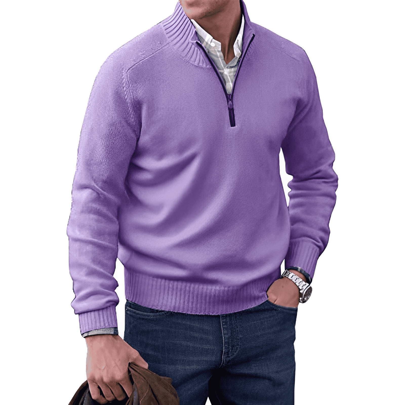 Vincent™ | Chic Zip-Up Pullover
