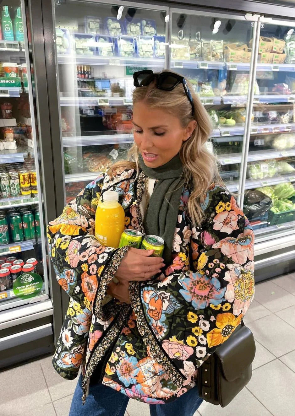 Luna | Retro Floral Jacket