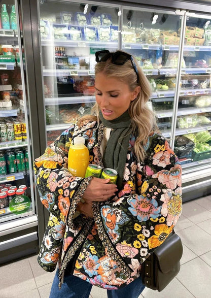 Luna | Retro Floral Jacket