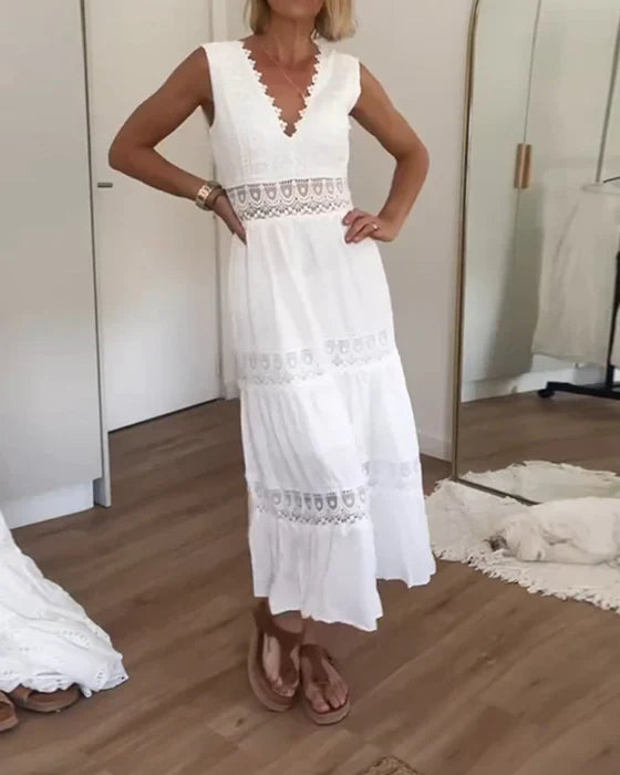 White Dress for a Summer Breeze
