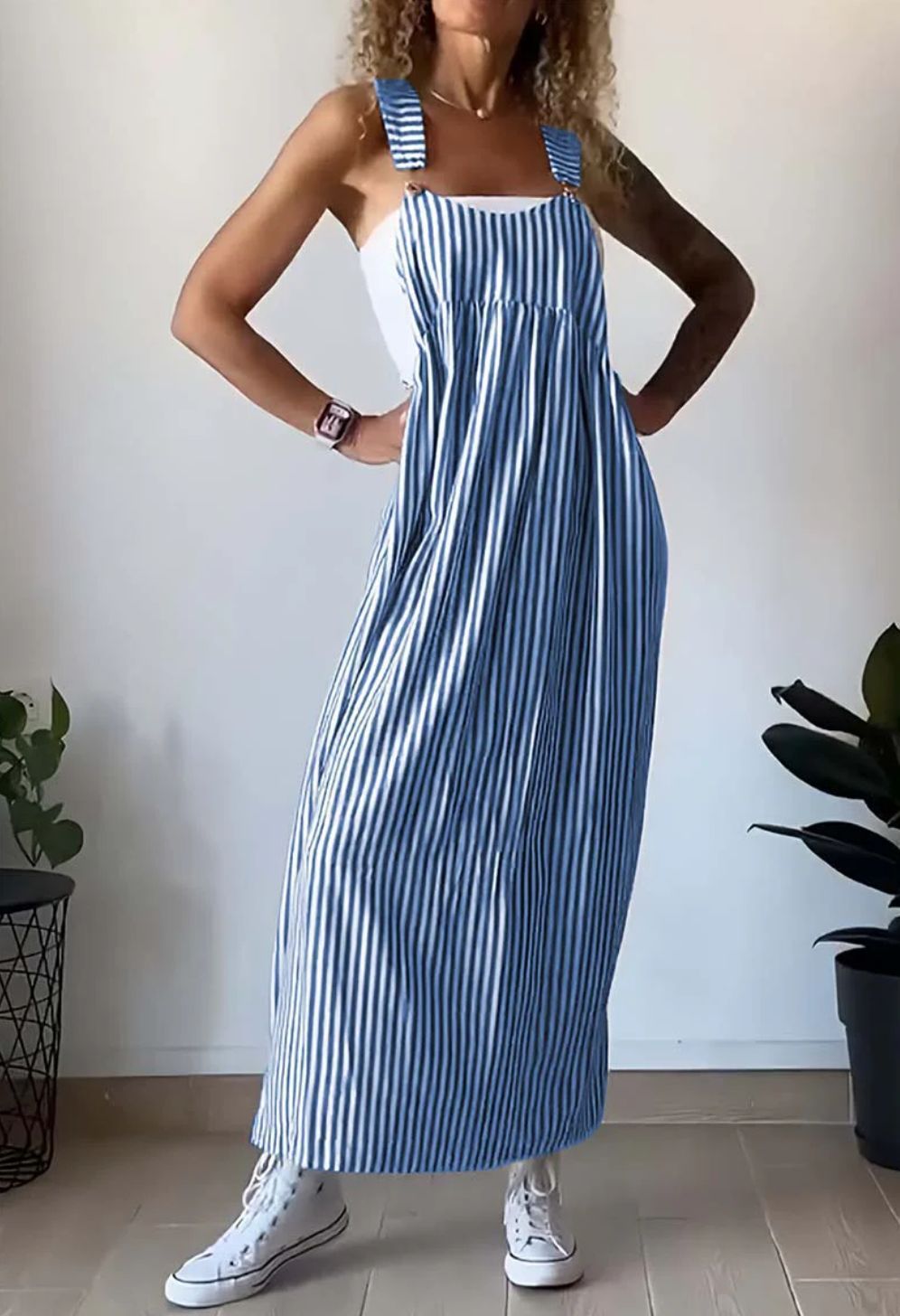 Ella™ - Easygoing Striped Dress