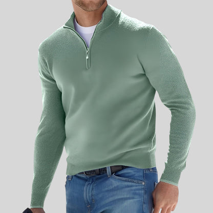 Logan™ | Premium Men's Half-Zip Sweater