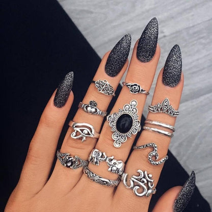 Exclusive Premium Set of 8 to 12 Rings