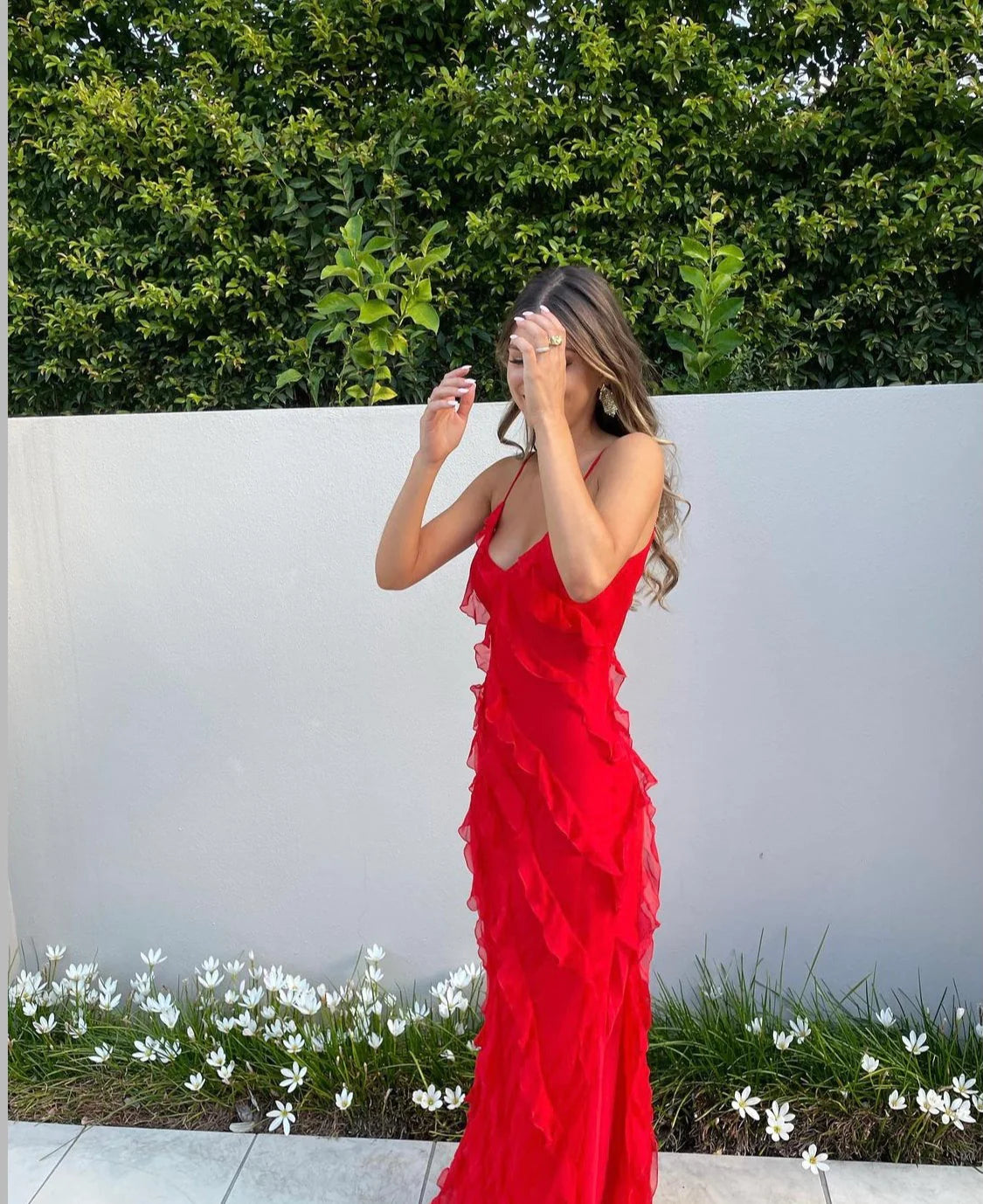 Ruffled Dress by Mara