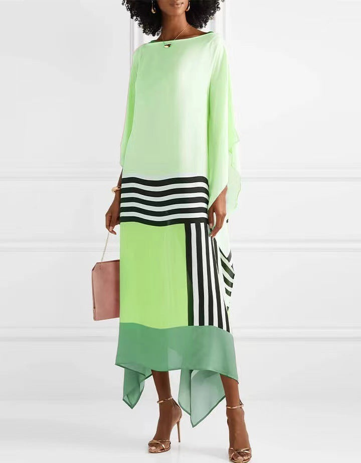 Mia's Contemporary Asymmetrical Sheath Dress