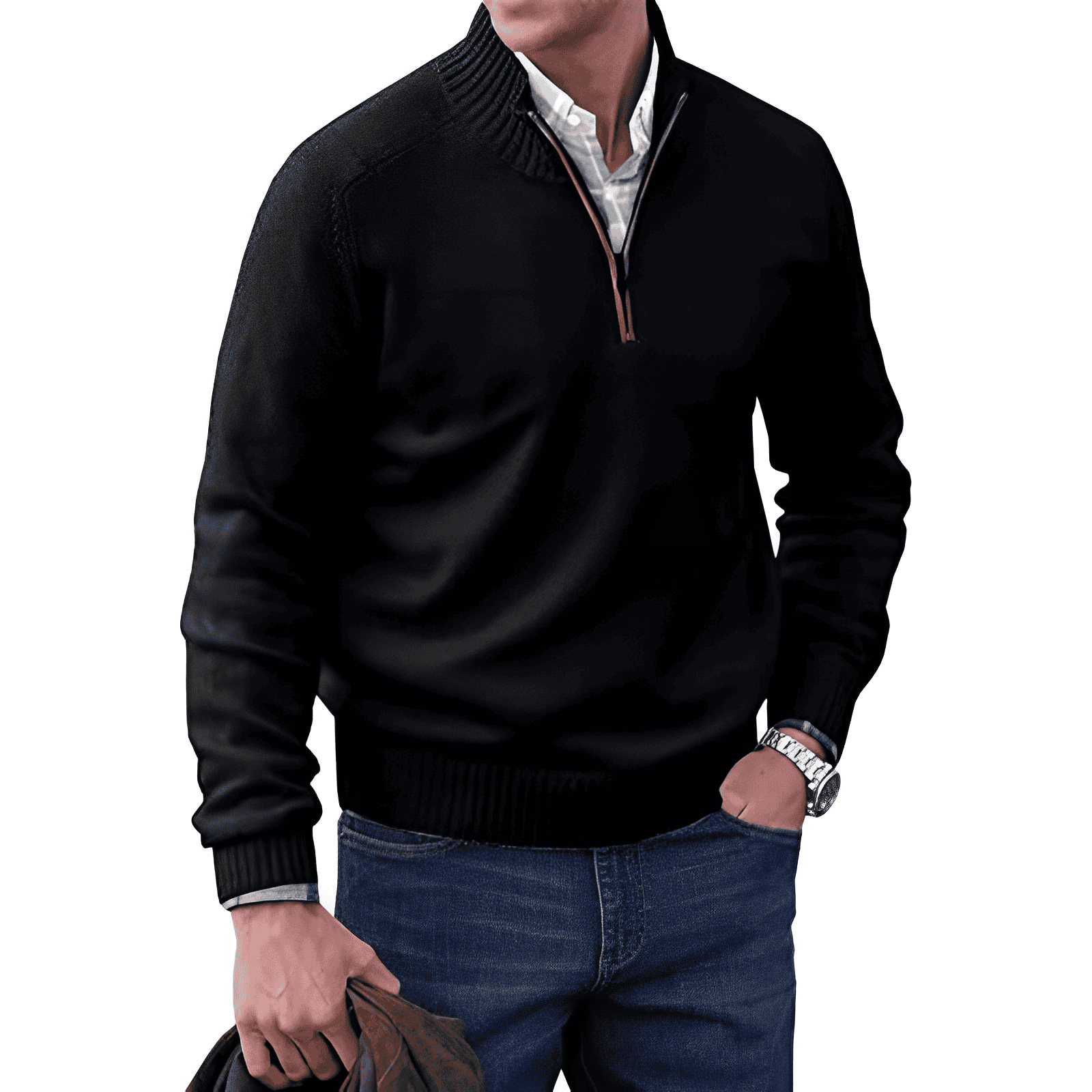 Vincent™ | Chic Zip-Up Pullover