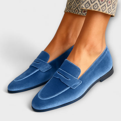 Lou - Luxurious Velvet Loafers