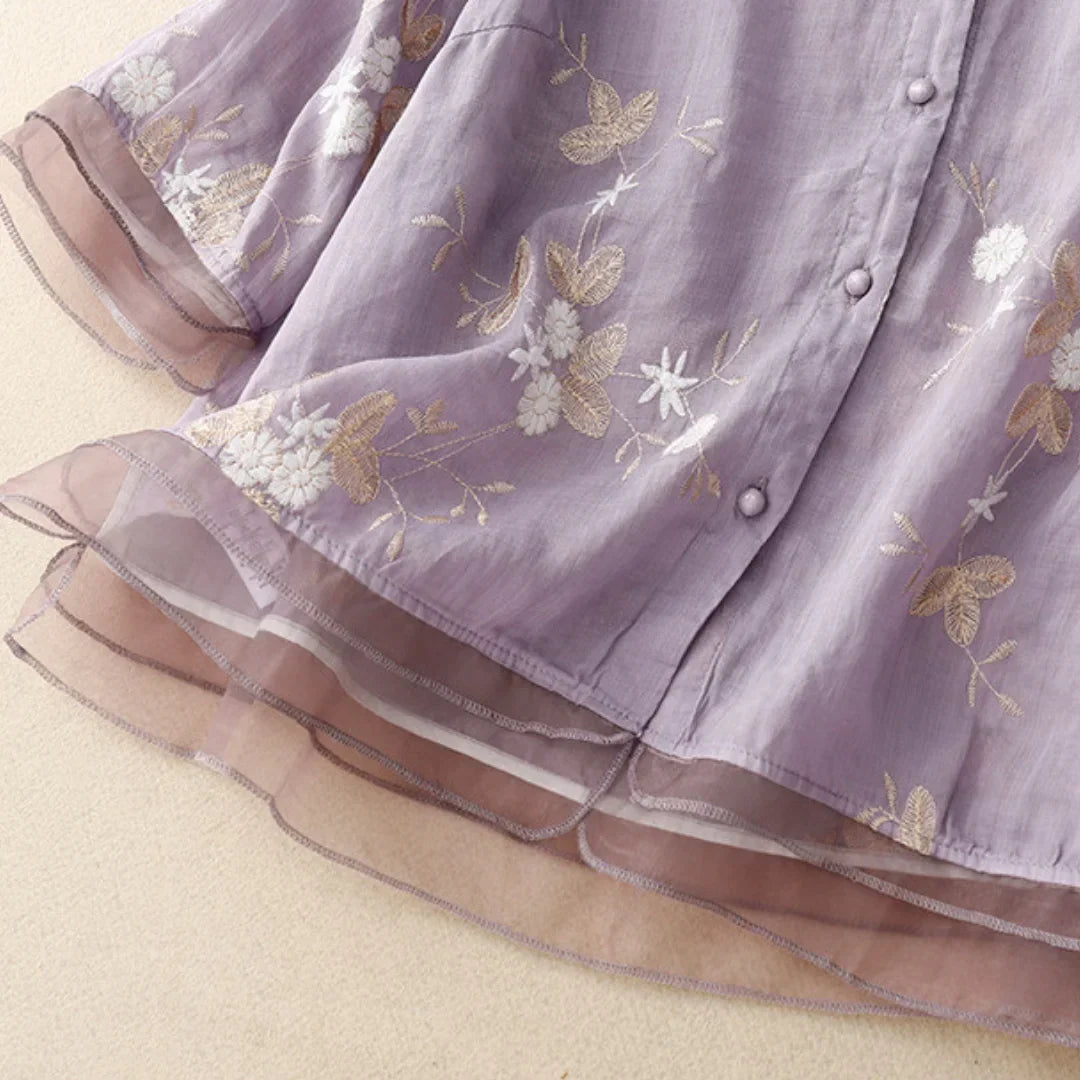 Seraphina™ | Elegant Embroidered Top