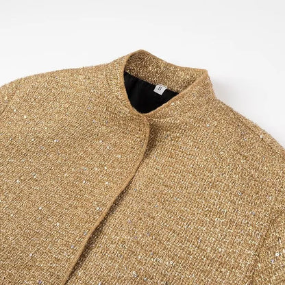 Eva | Jacket with Beaded Trim