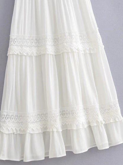 White Dress for a Summer Breeze