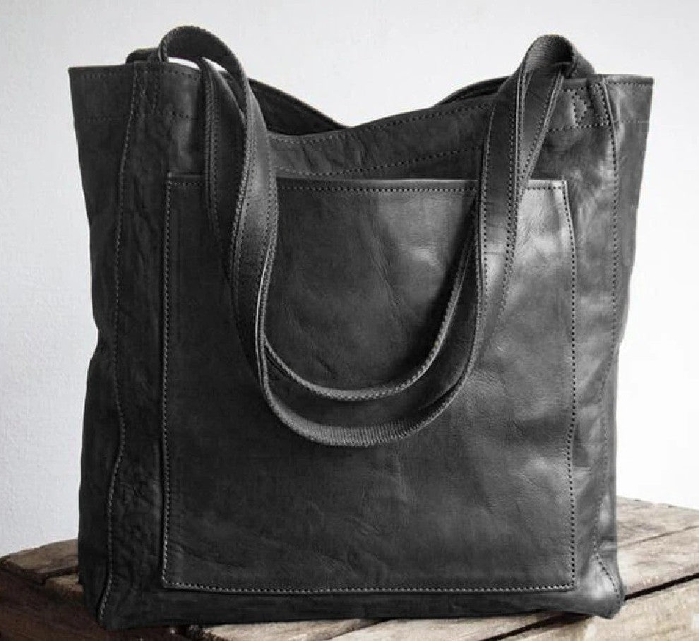 Elysia - Timeless Leather Tote Bag