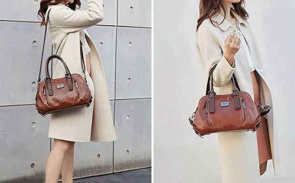 Nina - Stylish Leather Handbag