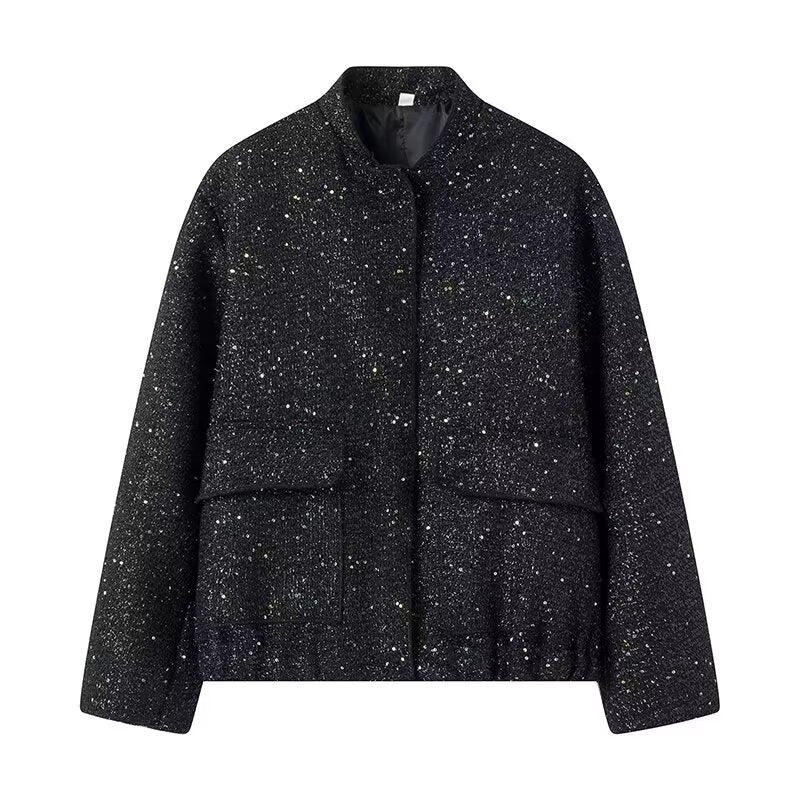 Eva | Jacket with Beaded Trim