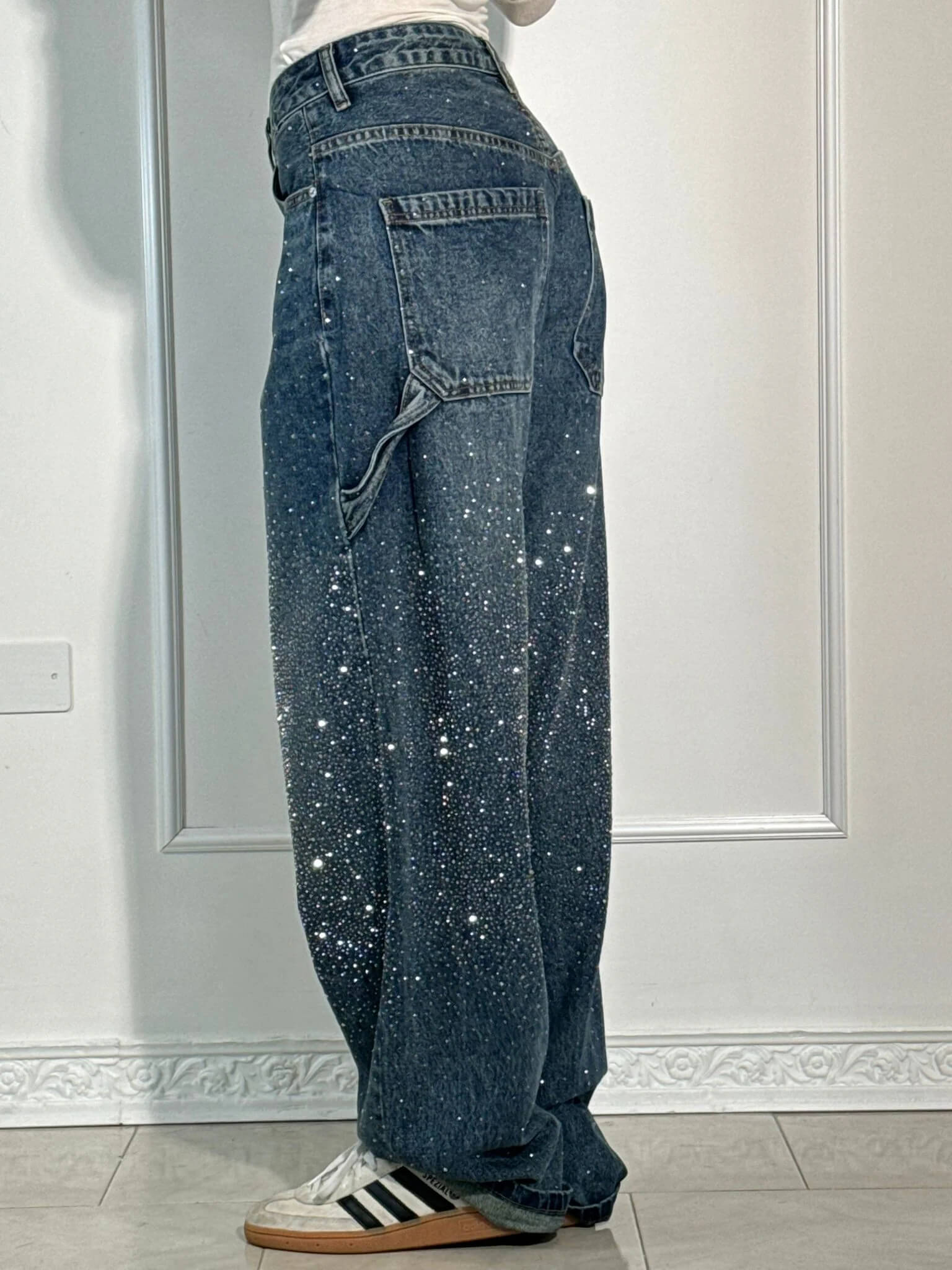 Celeste™ Diamond-Studded Trousers