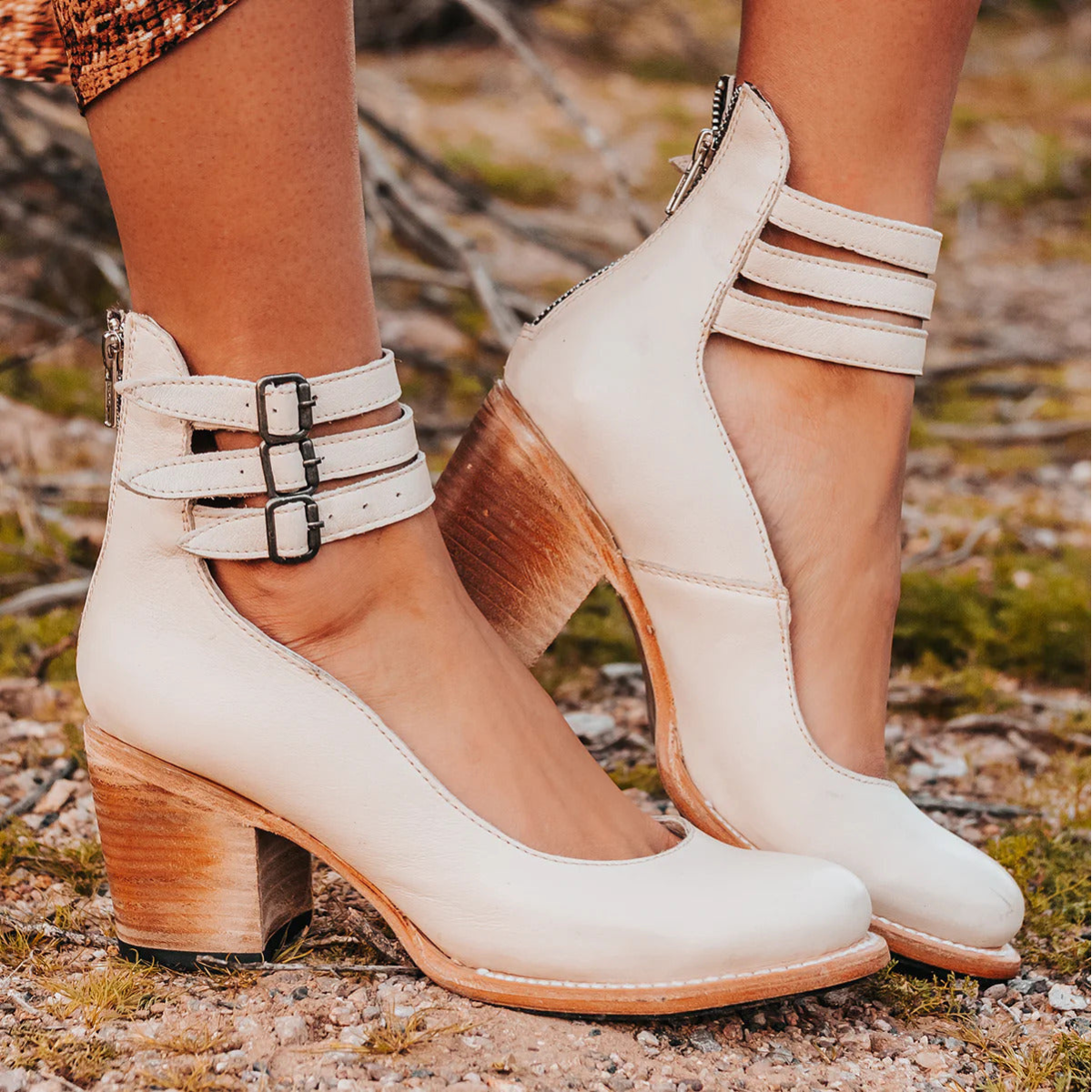 Ginevra™ | Chunky Heeled Multi-Strap Sandals