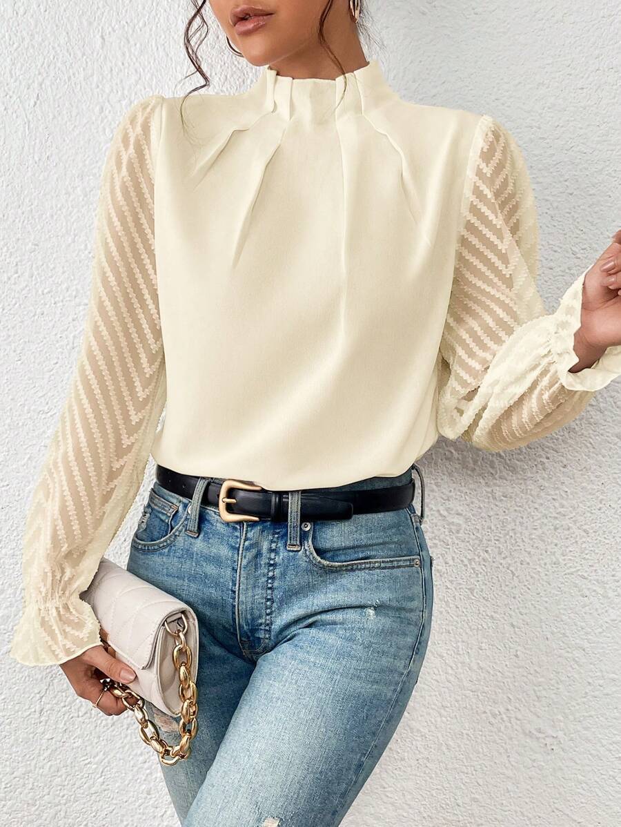 Amelia's Charm - Lace Sleeve Top