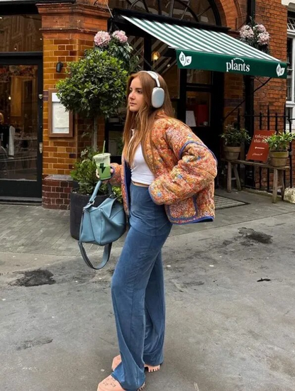 Isabella™ - Classic Floral Vintage Coat