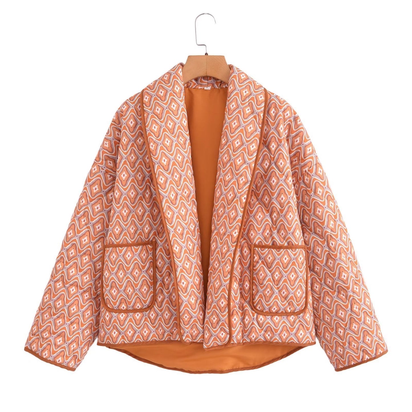 Maya | Quilted Wrap Coat
