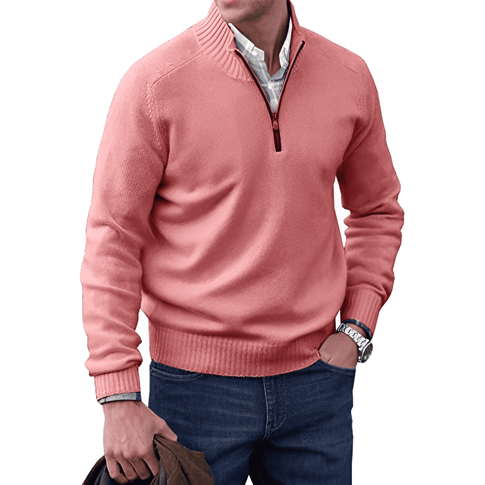 Vincent™ | Chic Zip-Up Pullover